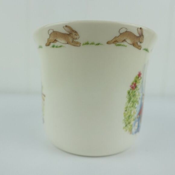 Royal Doulton Bunnykins English Fine Bone China Plate, Bowl & Cup Set 1988 - Picture 3 of 16